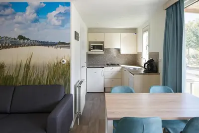Image de Chalet confortable, lave-vaisselle, plage accessible à pied