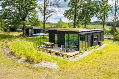 Image de Lodge avec sauna dans une station nature