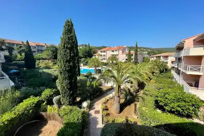 Image de Appartement T2 avec piscine, 4 couchages - La Croix-Valmer