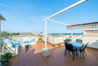 Image de Appartement 'Atico Pepe Y Rosi' avec vue sur mer, Wi-Fi et climatisation