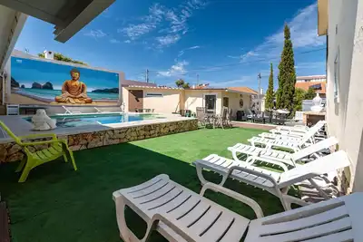 Image de Maison de vacances 'Zen Village Rosa' avec piscine partagée, terrasse partagée et accès Wi-Fi