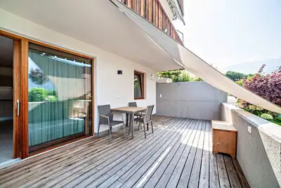 Image de Appartement de vacances \"Langstein Golden\" avec vue sur la montagne, terrasse partagée et Wi-Fi