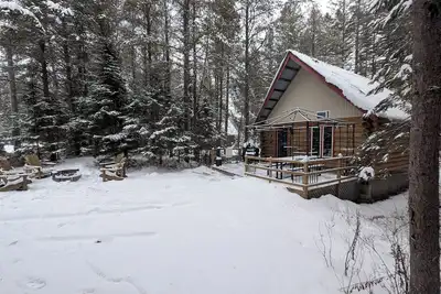 Image de 3 - Chalet en bois rond chaleureux - Poirier
