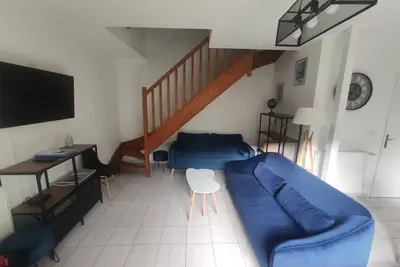 Image de Appartement de standing 4* en triplex, jardin, cœur de ville, au calme, de 2 à 9