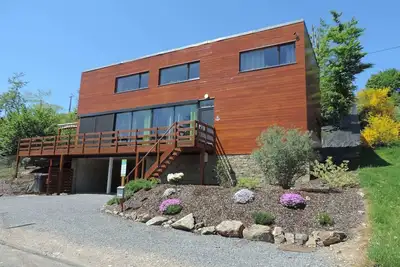 Image de Maison de vacances moderne avec sauna Ă Stavelot