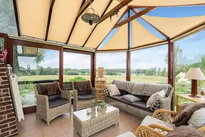 Image de Maison de vacances luxueuse avec terrasse privée