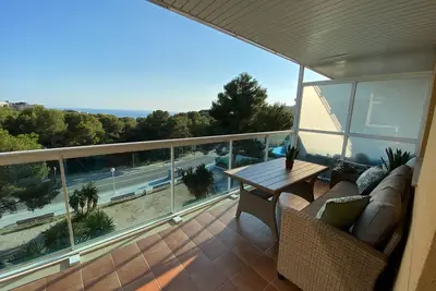 Image de Tranquilo Apartamento con Vistas al mar y Piscina en Cap Salou