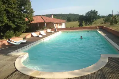 Image de Gite au calme au bord de la piscine pour deux personnes