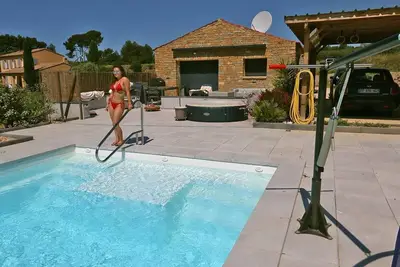 Image de Villa avec spa et piscine privée