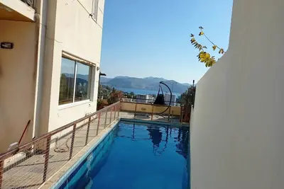 Image de Lux Greece villa with view of the sea, with swimming pool