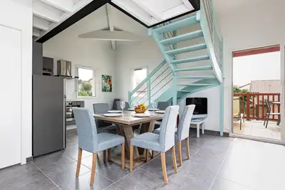 Image de Appartement \"Écrin De Sable\" avec terrasse privée, Wi-Fi et climatisation