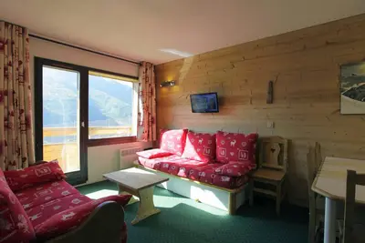 Image de Joli appartement 2 pièces cabine, 6 personnes, exposé sud avec Wifi