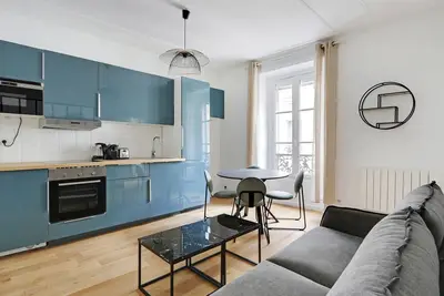 Image de A Trendy 1-Br in Batignolles