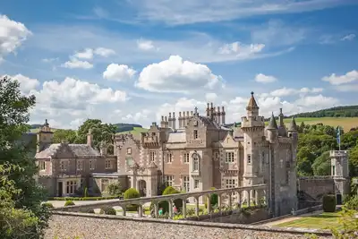 Image de World famous house in the beautiful Scottish Borders