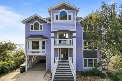 Image de 1528 - Sound and Color, Stunning sound views at Obx home with private heated pool and pet-friendly