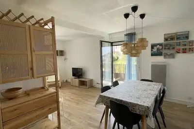 Image de Seignosse Plage - bel appartement T3 classé 3*, idéal famille, plage à pieds, parking