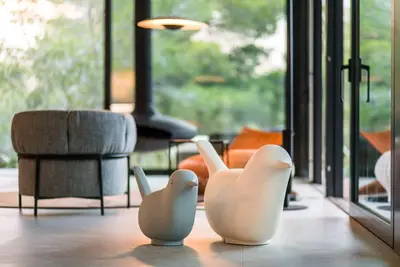 Image de Nid Caché\ntree Glass House Next to the Beach