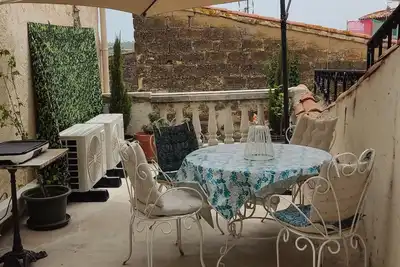 Image de Proche mer Maison de village climatisée avec terrasse