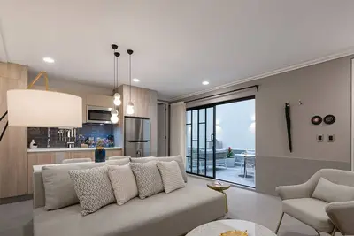 Image de Condesa-Airy Terrace Apt Live/Work 1bd 1ba 3pax