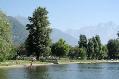 Image de Appartement dans une maison de vacances avec climatisation, Wifi, Tv, patio, animaux admis, parking