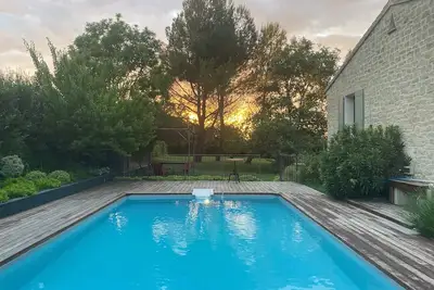 Image de Charmant Mas Rénovée, Avec Piscine et Jardin