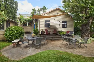 The Madrona House! \nFreshly renovated bungalow / detached studio/office space.