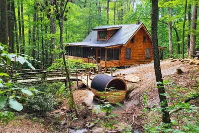 Ma & Pa's cabin at Saluda Grade Cabins!