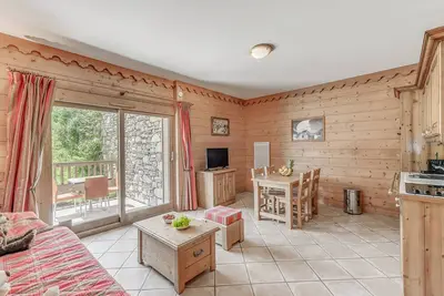 Image de Champagny-en-Vanoise, 2p, 46m², 4 Pers, Terrasse, Wifi, Hôtelier Inclus