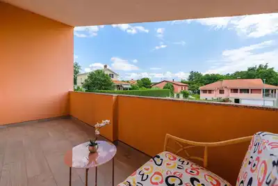 Image de Appartement de vacances avec balcon et climatisation