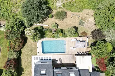 Image de Maison de Campagne Avec Grande Terrasse/piscine