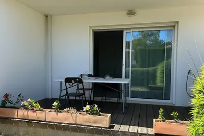 Image de Appartement T3 cosy avec jardin à deux pas du centre de Meschers, garage et animaux admis