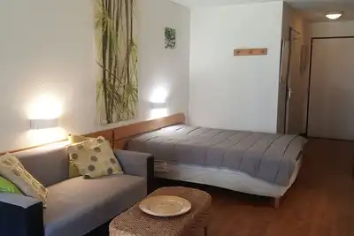 Image de Studio à Brides-les-Bains, 4 pers, balcon, parking couvert, proche centre et thermes