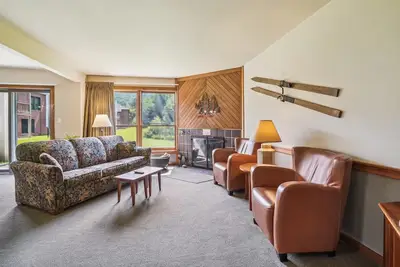 Image de Trail Creek 11 on a ski home trail. Next to Golf course