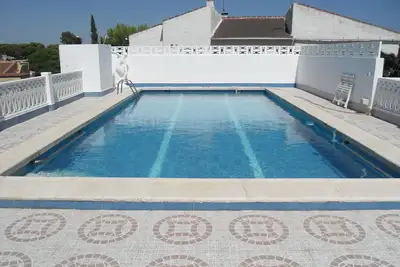 Image de Chez Cyrill et Nelly  appartement avec grande piscine à 5 mn de la  plage.
