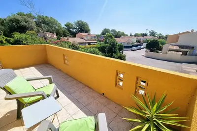 Image de Magnifique T2 Hyères les Palmiers, Balcon + Terrasse