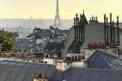 Image de Appartement Montmartre avec Vue tour Eiffel garantie