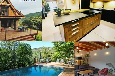 Image de Estiva: La Maison Sunshine Piscine - Spa - Vue Grandiose