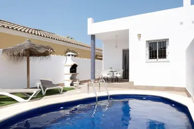 Image de Maison de vacances 'Complejo Casas Cala Del Aceite' avec piscine privée, terrasse privée et Wi-Fi