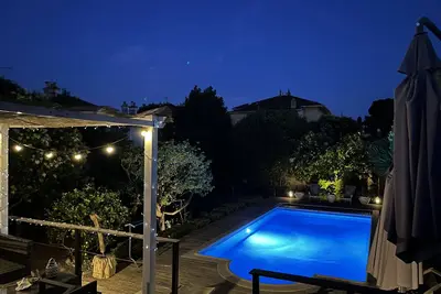Image de Cannes charming villa swimming pool garden 1, 7 kms from sea and beaches Croisett
