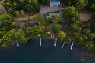 Image de Webb Lake, Hackensack, Northern Mn - 3 Bedroom, Sleeps 8 - Cabin #7 Blue Water