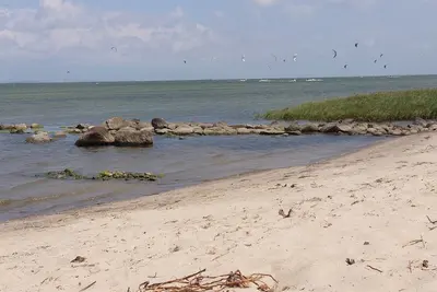 Image de Vacation apartment in caravan 1st row on the beach