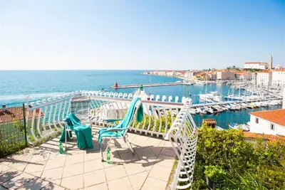 Image de The Best View House with Terrace & Sea view Piran