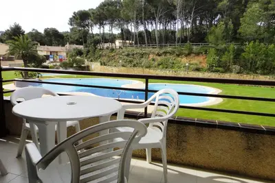 Image de Appartements près de la plage Réf. Golf beach pals b-24 Piscine