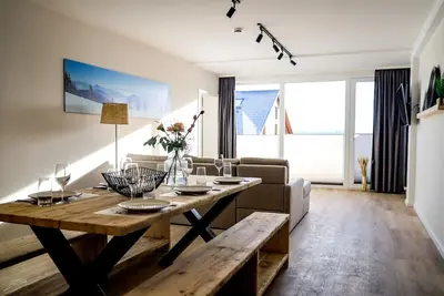 Image de Smart Resorts - Haus Brilliant - Ferienwohnung 602 mit 3 Schlafzimmer und Balkon, Max. 8 Personen -