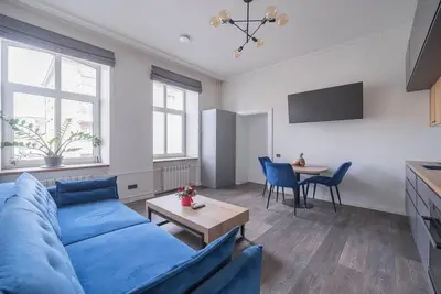 Image de The apartment is located in the historic center of the city of Vilnius, a bright and quiet environme