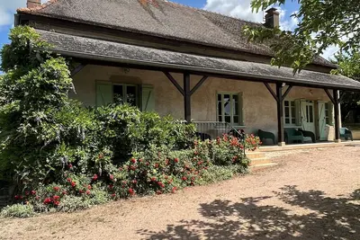Image de La maison de Command, gîte pour 6 personnes en campagne, avec piscine