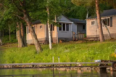 Image de Webb Lake, Hackensack, Northern Mn - 2 Bedroom, Sleeps 4  - Cabin #5 Blue Water