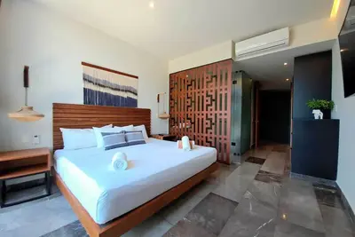 Image de Hermoso y elegante departamento en Tulum cerca de la playa y restaurantes y mas.