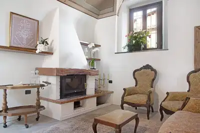 Image de Appartement 'Dimora Vittoria - Lago Maggiore' avec jardin partagé et Wi-Fi