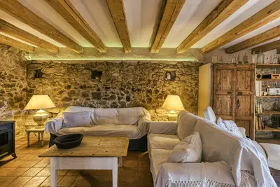 Image de Maison de vacances 'Casa De Pueblo' avec vue sur les montagnes, terrasse privée et Wi-Fi